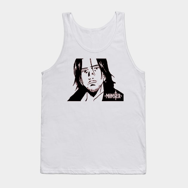 Dr. Tenma Monster Naoki Urasawa Tank Top by OtakuPapercraft